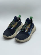 (2021) Nike Space Hippie 01 Obisidan Navy Blue Green Retro Trainers UK 7.5