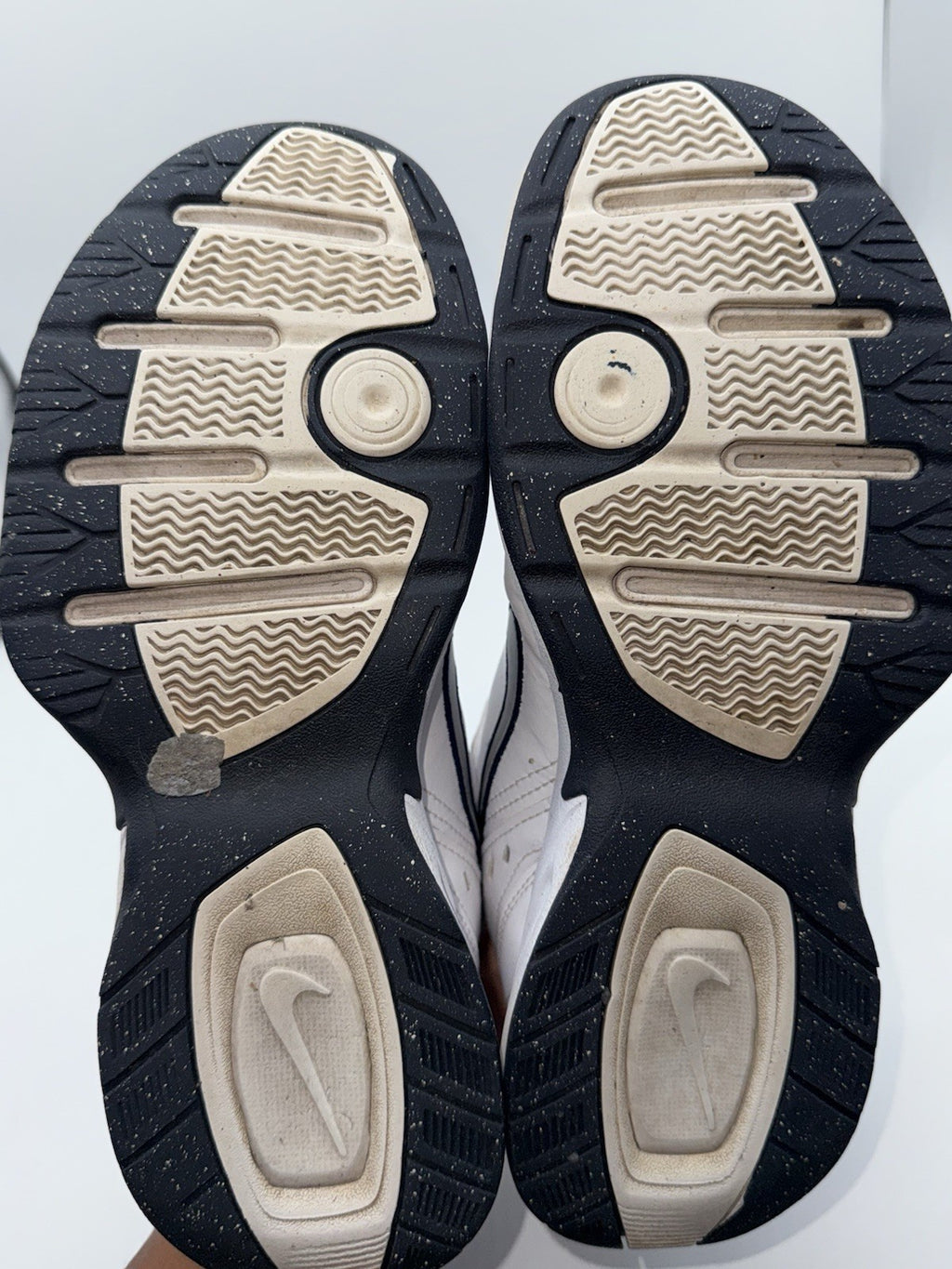 Nike Air Monarch IV 'White x Navy' – UK 7