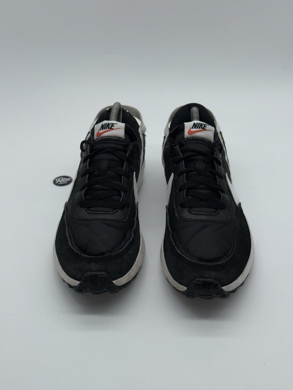 Nike Waffle Debut 'Black x White x Orange' – UK 8