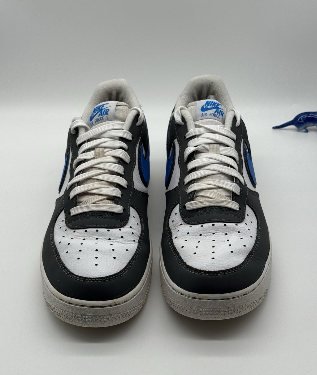 (2022) Nike Air Force 1 07 Iron Grey Photo Blue (FB3360-100) Men’s UK 9.5