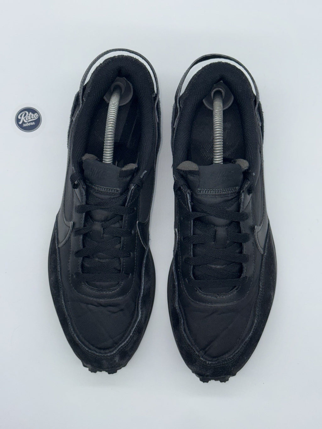 Nike Waffle Debut 'Triple Black' (2022) – UK 9.5