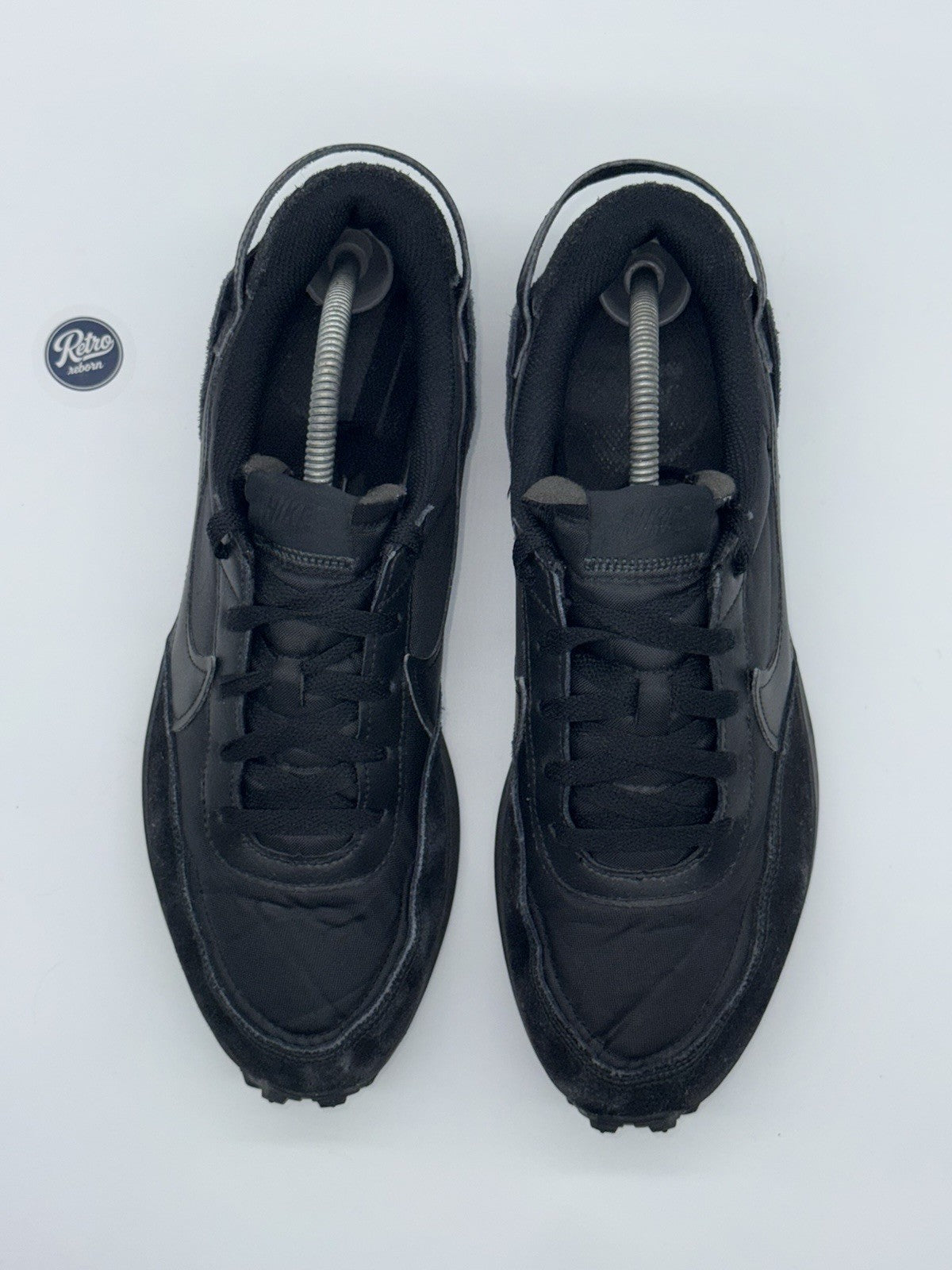 Nike Waffle Debut 'Triple Black' (2022) – UK 9.5