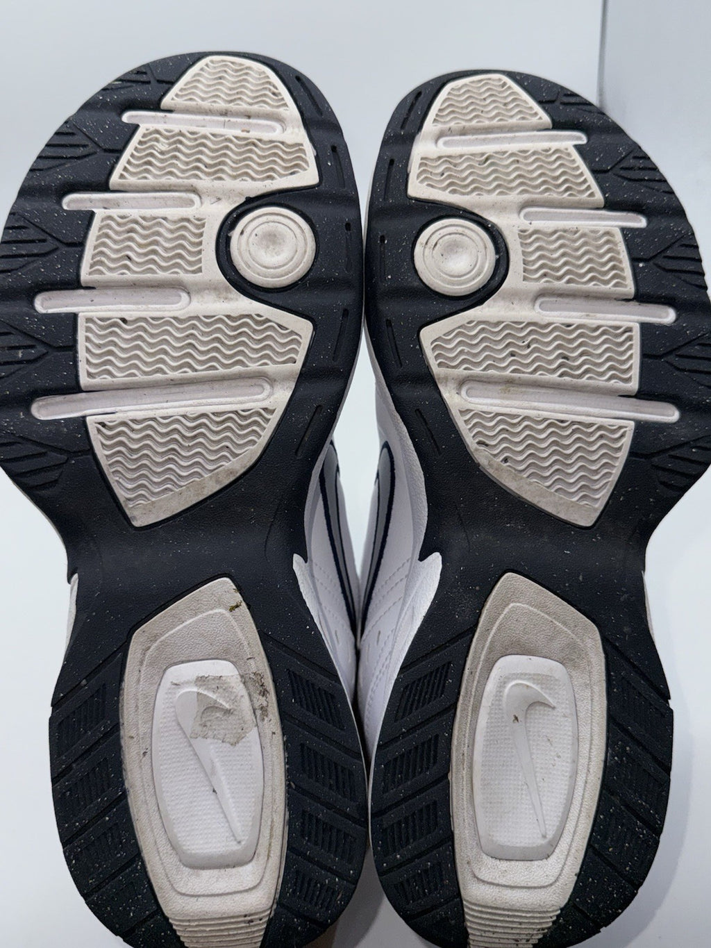 Nike Air Monarch IV 'White x Navy' (2025) – UK 8