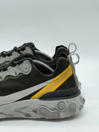 Nike React Element 55 Sequoia Deep Forest Green Khaki x Yellow UK 11 CQ6366-300