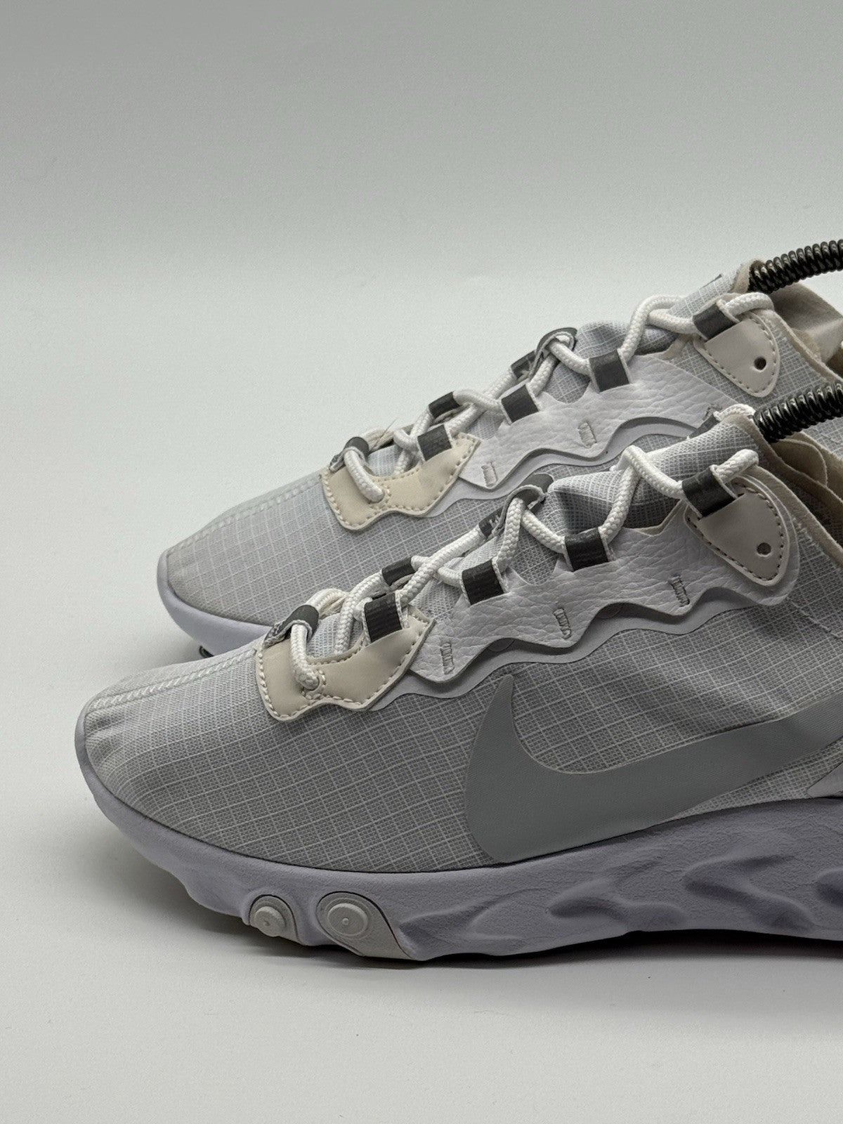 Nike React Element 55 'Pure Platinum x White' (2018) – UK 7.5
