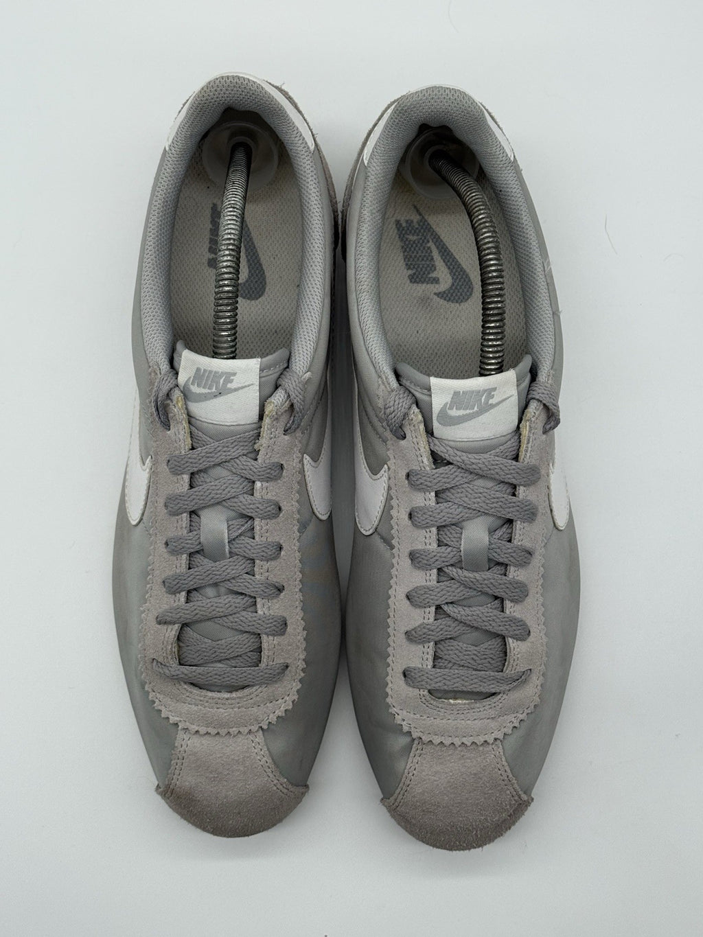 (2015) Nike Classic Cortez Nylon OG - Wolf Grey White - Size UK 10 (807472-010)