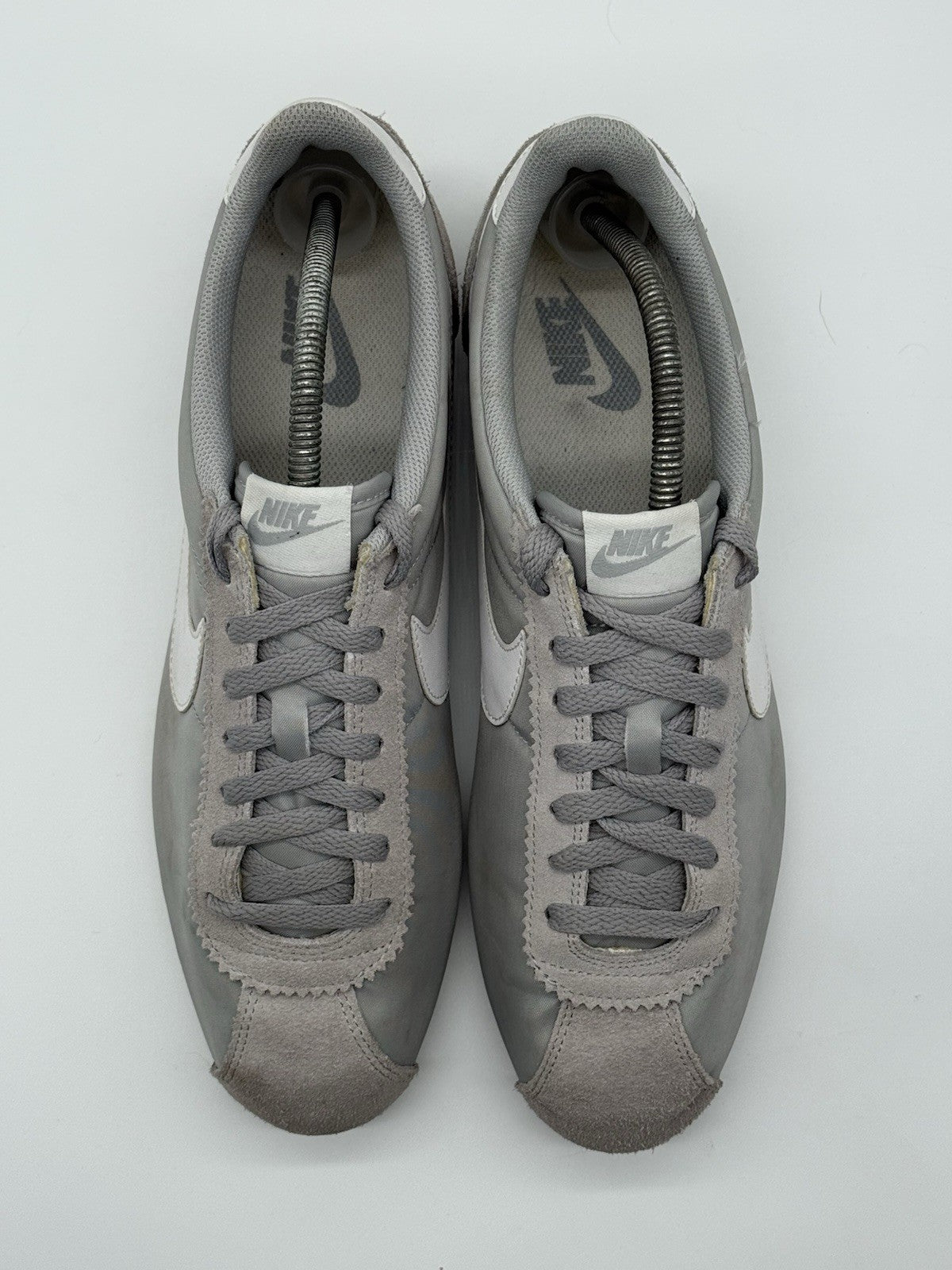(2015) Nike Classic Cortez Nylon OG - Wolf Grey White - Size UK 10 (807472-010)
