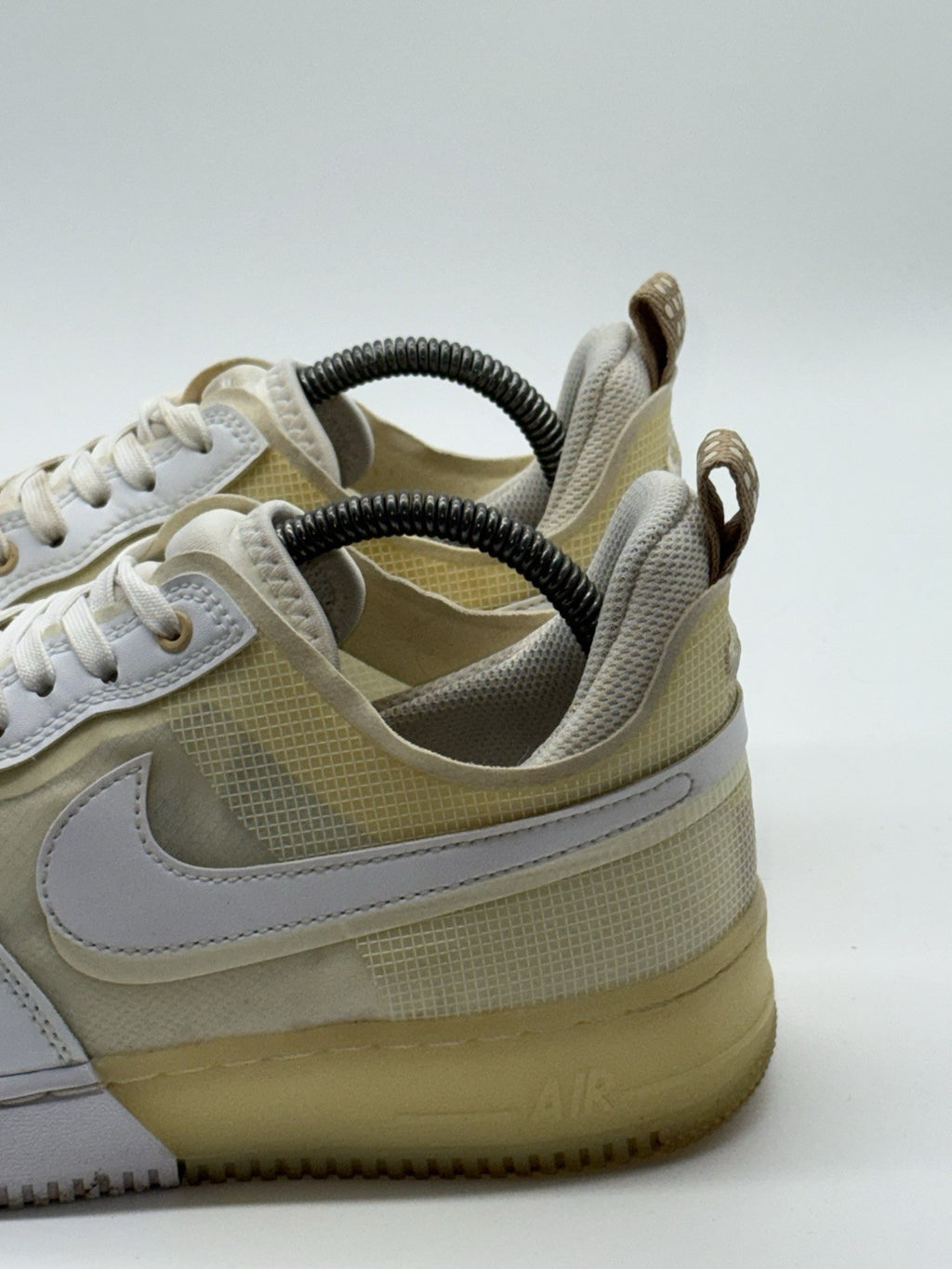 Nike Air Force 1 React 'Split White x Coconut Milk' – UK 7