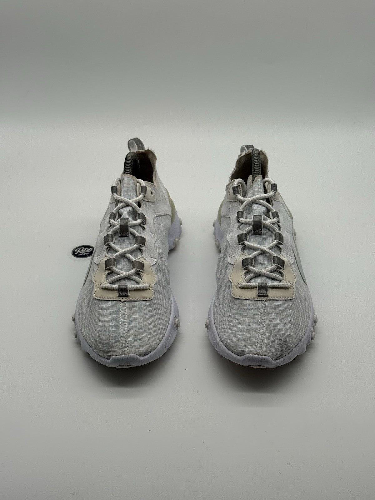 Nike React Element 55 'Pure Platinum x White' (2018) – UK 7.5