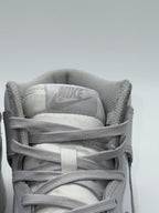Nike Dunk High Retro White Vast Grey - Size UK 6 (DD1399-100)