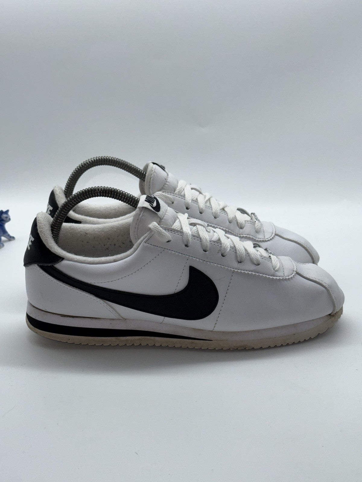 Nike Classic Cortez Basic Leather 'White x Black' (2019) – UK 7 – photo 8