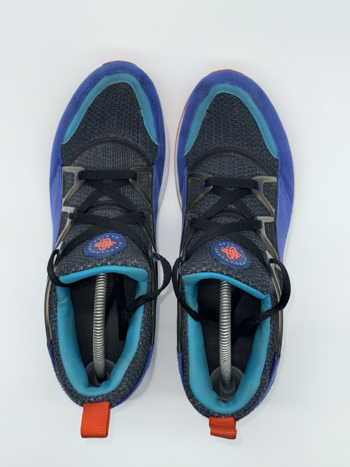 (2014) Nike Air Huarache Light OG 'Ultramarine Blue x Laser Orange' Men’s UK 9