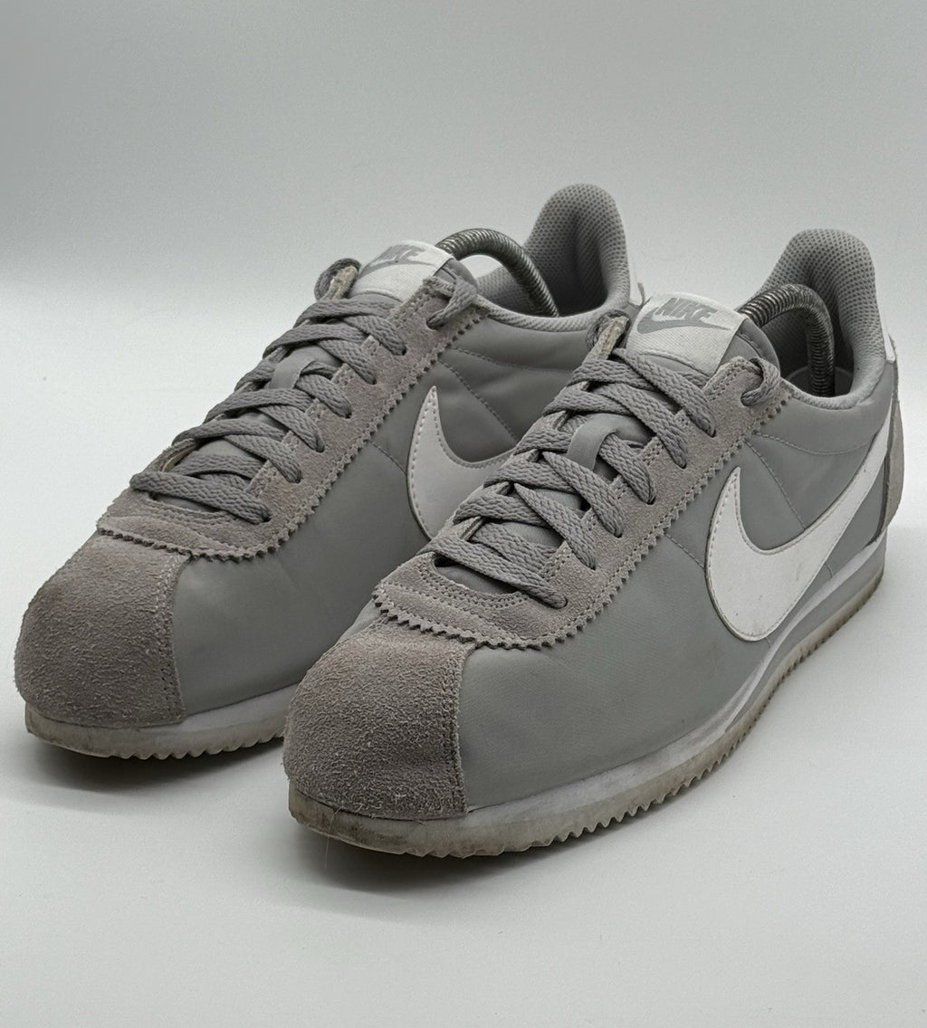 (2015) Nike Classic Cortez Nylon OG - Wolf Grey White - Size UK 10 (807472-010)