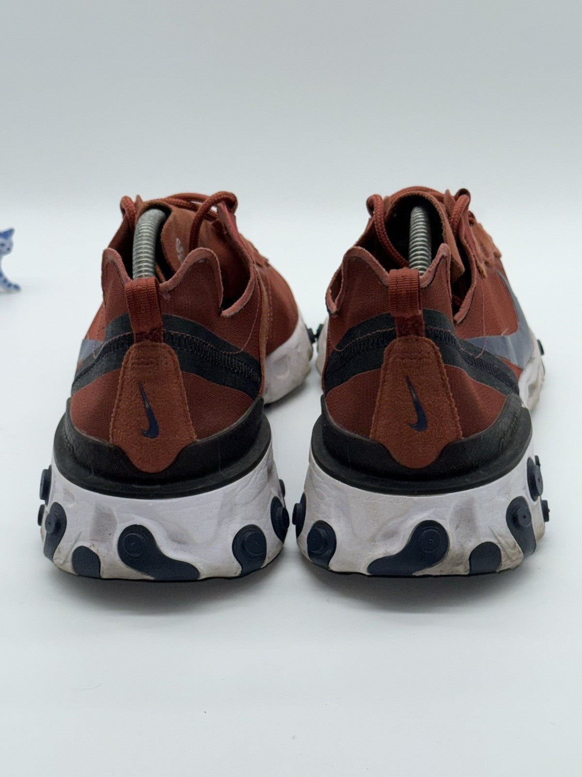 (2018) Nike React Element 55 Mars Stone Midnight Navy Men's UK 10 - BQ6166-600