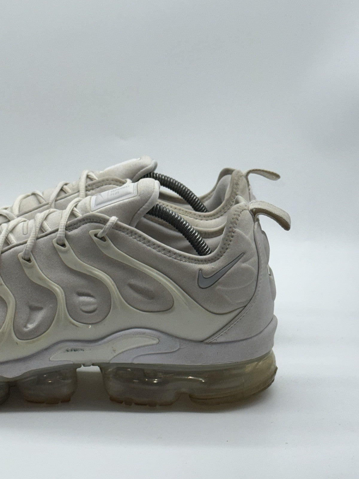 Nike Air Vapormax Plus Triple White Pure Platinum Men’s UK 10.5 (924453-100)