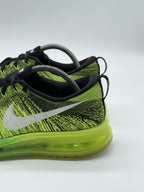 (2015) Nike Flyknit Air Max Voltage Green Volt x Black Retro Trainers UK 7.5