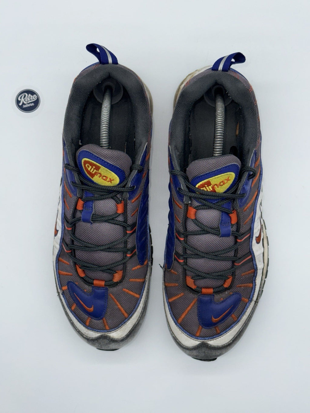 Nike Air Max 98 'Gunsmoke x Team Orange' (2018) – UK 9