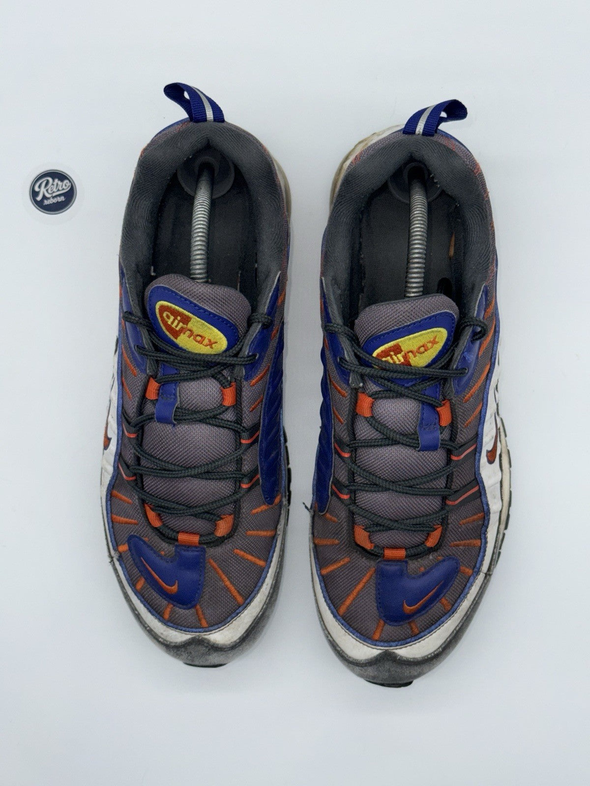 Nike Air Max 98 'Gunsmoke x Team Orange' (2018) – UK 9