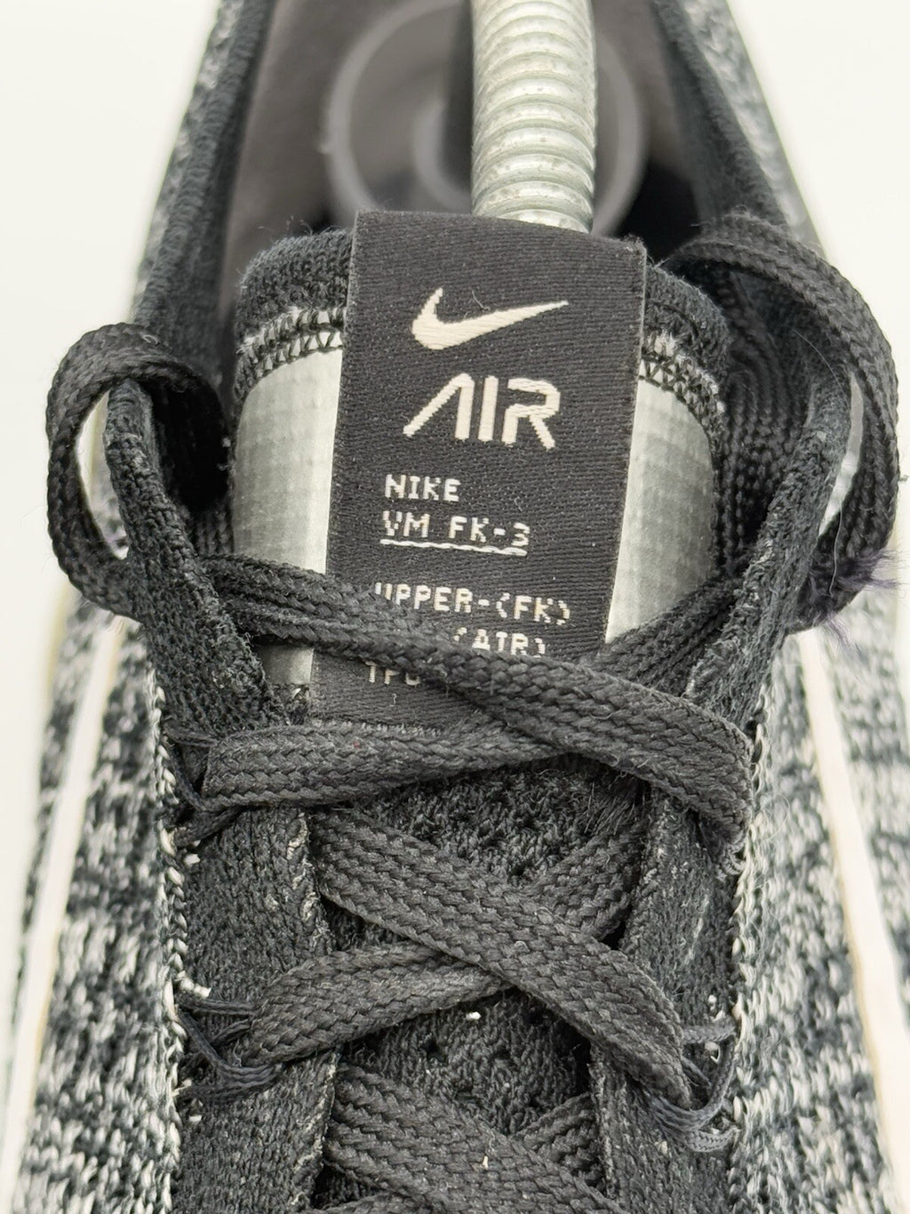 (2019) Nike Air VaporMax Flyknit 3 UK 10 (EUR 45 Black White AJ6900 002