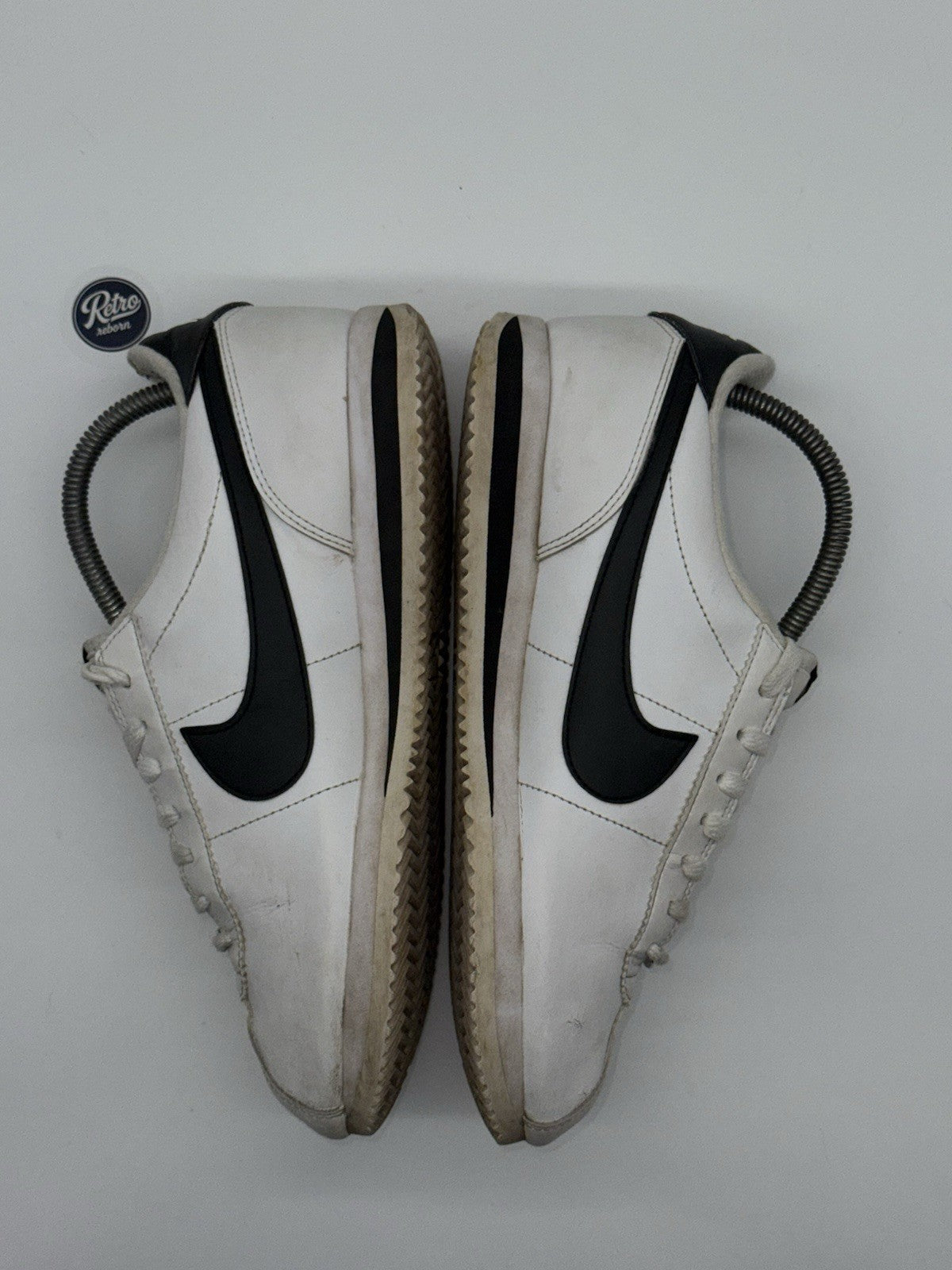 Nike Classic Cortez Basic Leather 'White x Black' (2019) – UK 7