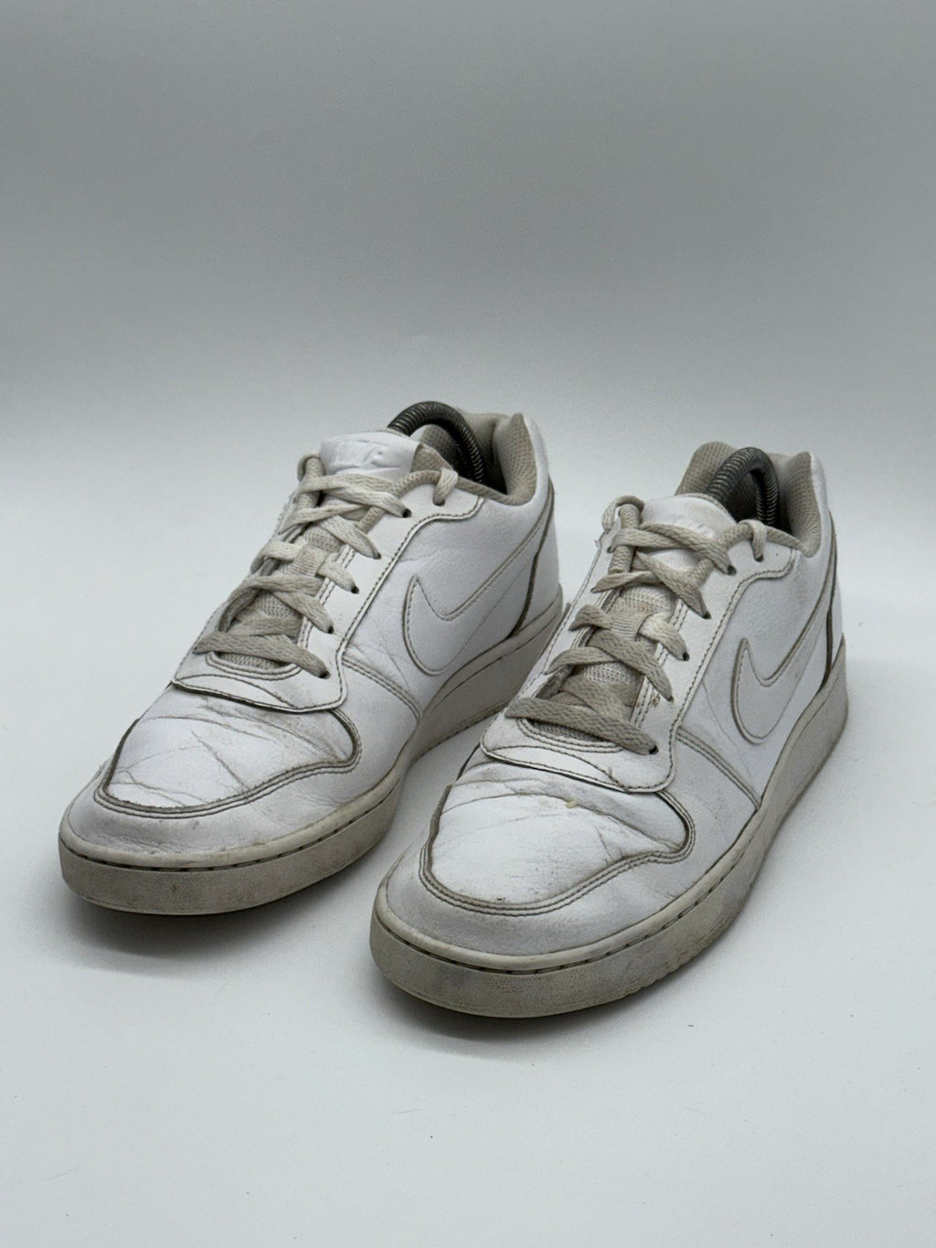 Nike Ebernon Low Casual Trainers ‘Triple White’ Size UK 7