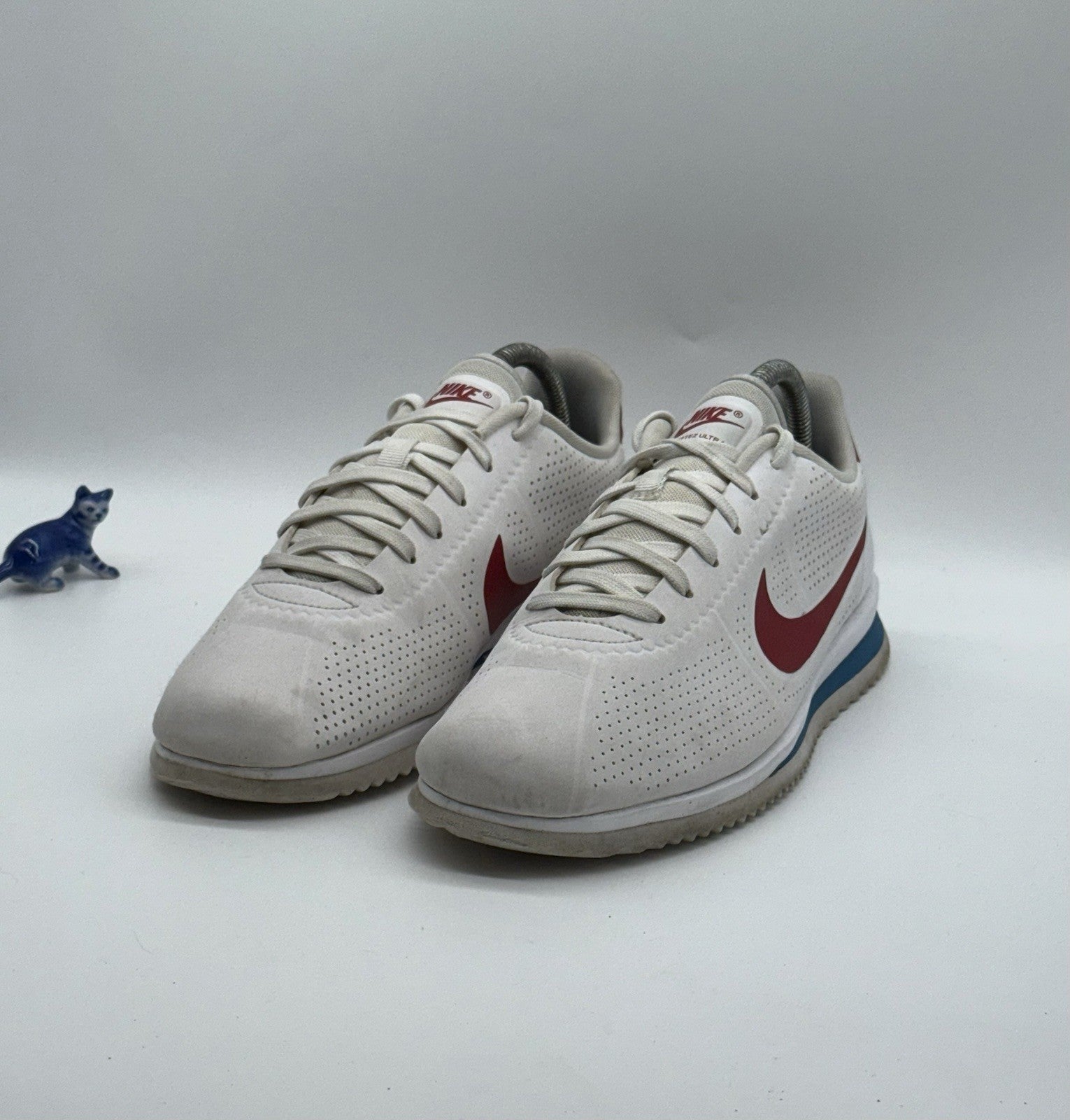 Nike Classic Cortez Ultra Moire OG (845013-100) Forrest Gump White Red UK 7.5