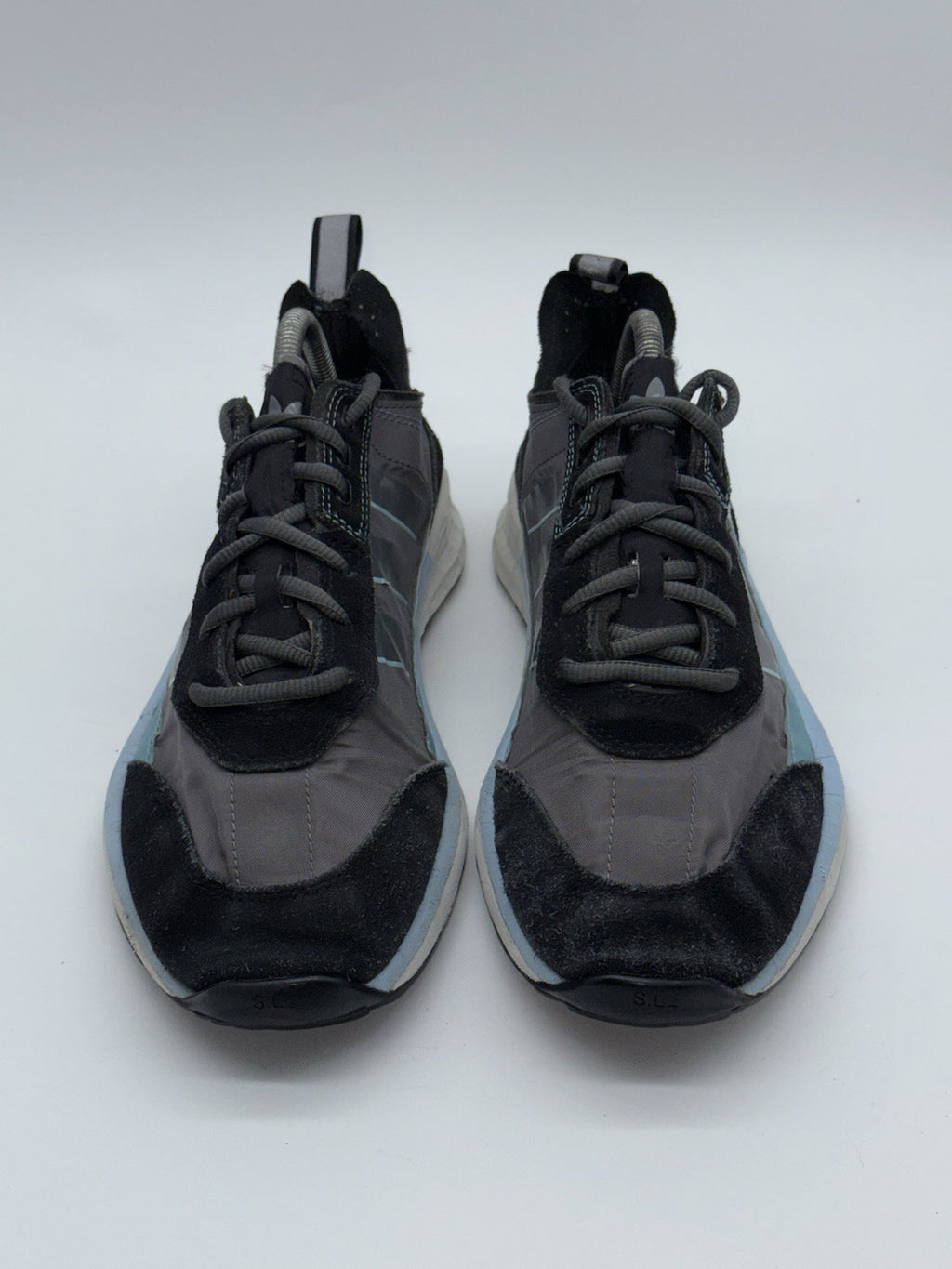 Adidas SL 7200 'Black x Core Grey' Men’s Retro Trainers UK 8.5