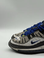 (2019) Nike Air Max 98 Racer Blue Volt White Grey Trainers UK 7 (640744-103)