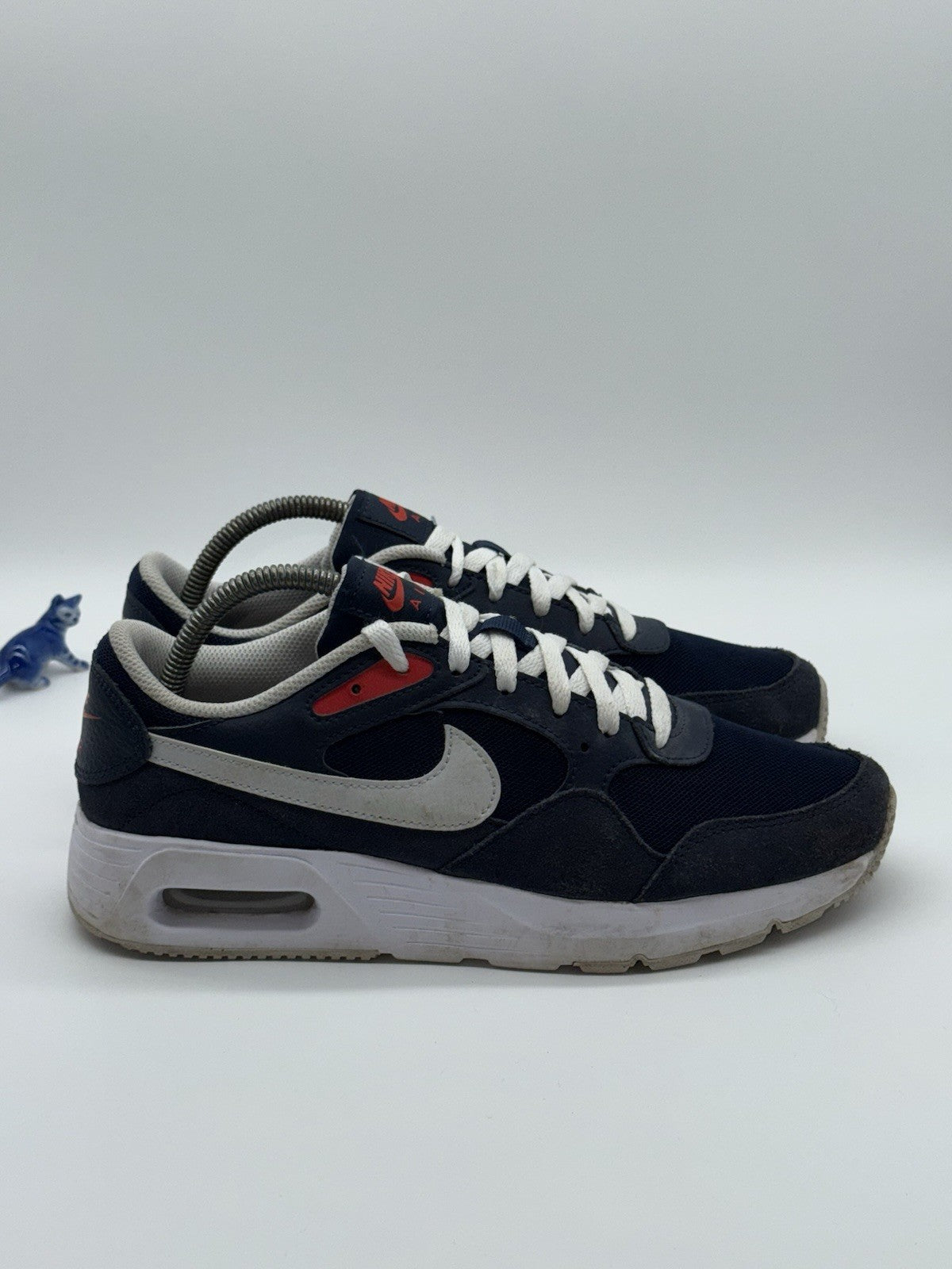 Nike Air Max SC 'Obsidian Midnight Navy x Track Red' UK 7 (CW4555-400)
