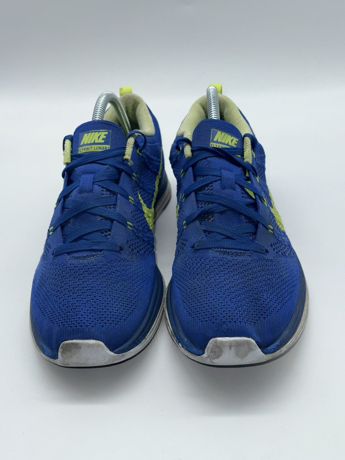Nike Flyknit Lunar 1 ‘Royal Blue Volt’ Running Shoes UK 6.5 (554887-474)