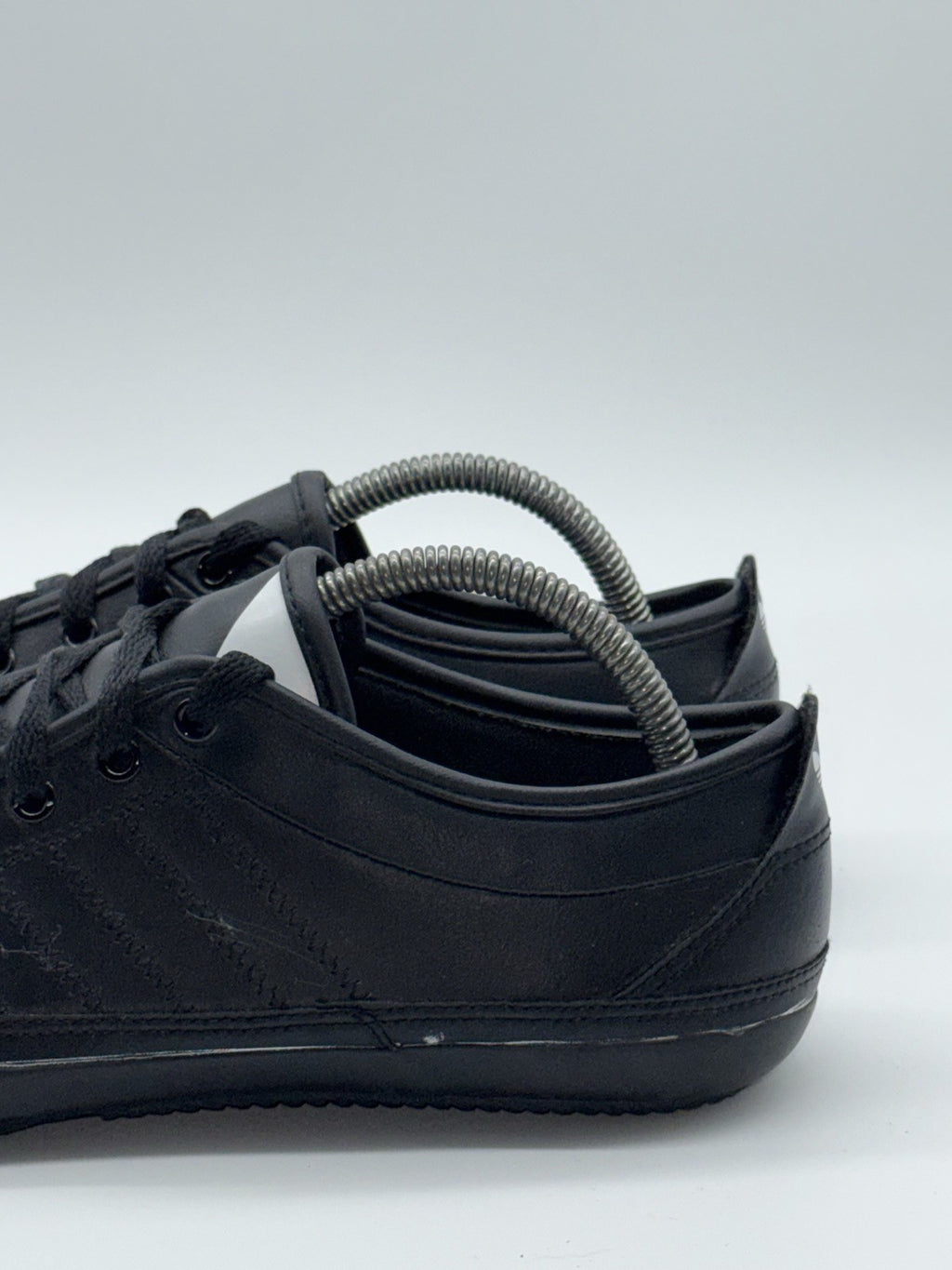 (2013) adidas Originals Nizza Lo Remo Black Leather Trainers Men’s UK 8