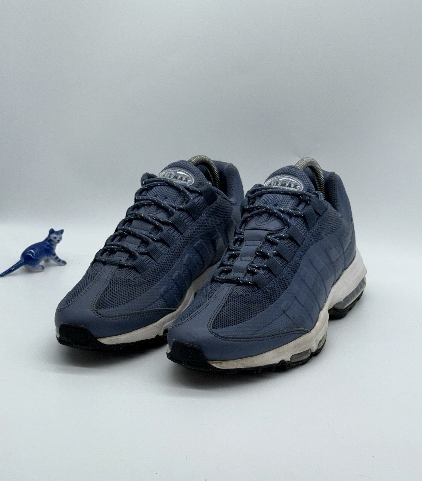 Nike Air Max 95 Ultra Trainers Diffused Blue x White UK 7 (FD0662-400)