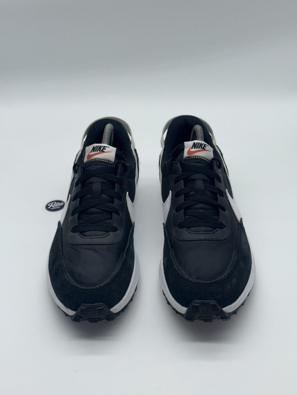 Nike Waffle Debut 'Black x White x Orange' (2022) – UK 8