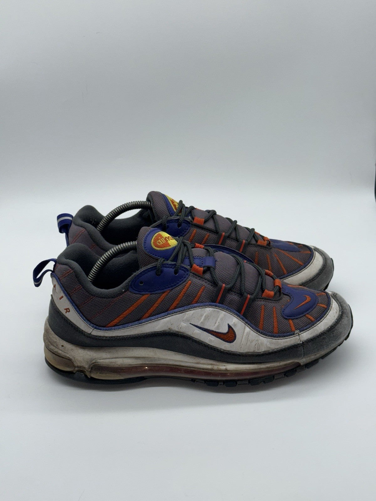 Nike Air Max 98 'Gunsmoke x Team Orange' (2018) – UK 9