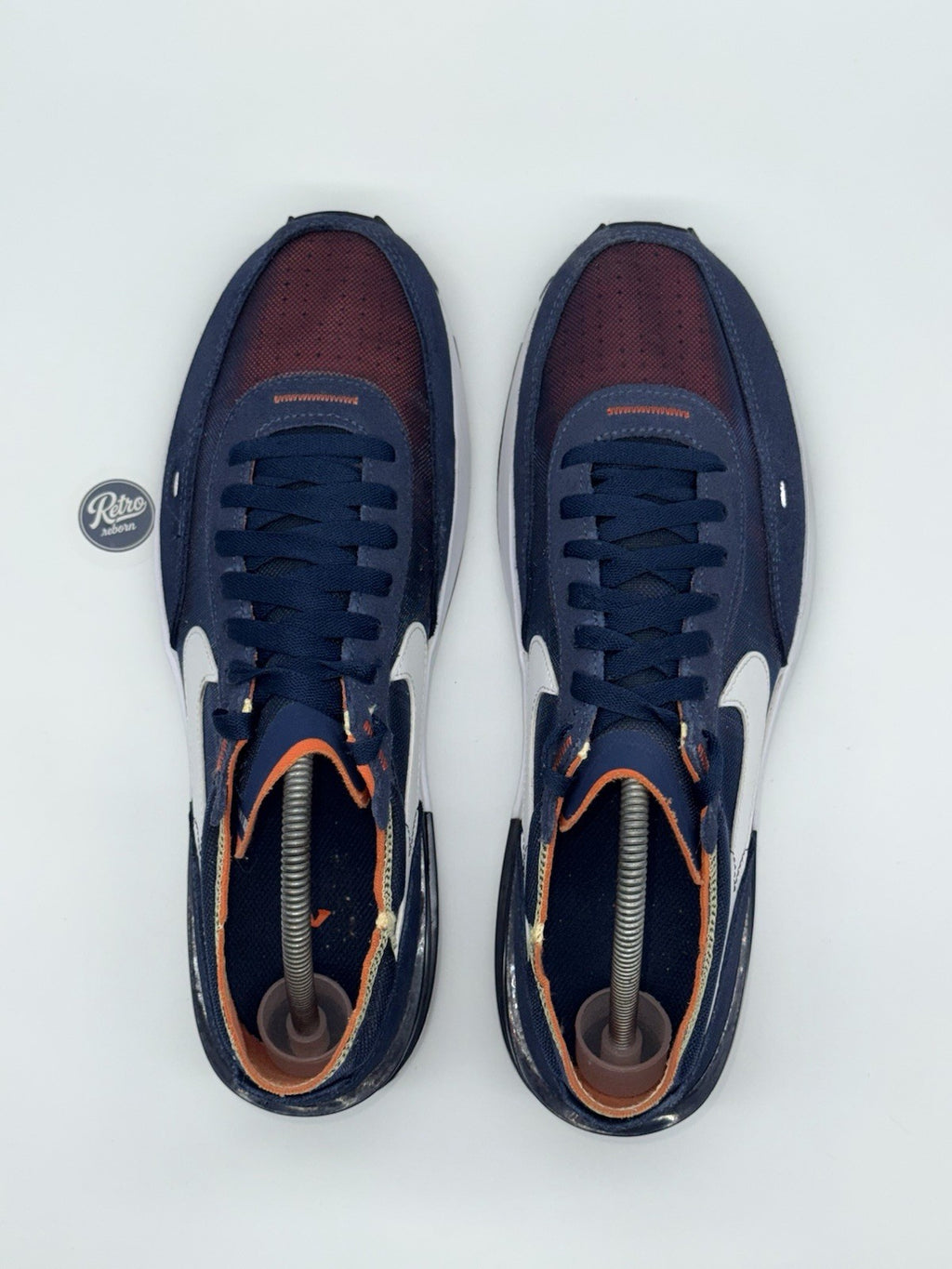 Nike Waffle One 'Midnight Navy x Orange x Melon Tint' (2021) – UK 9