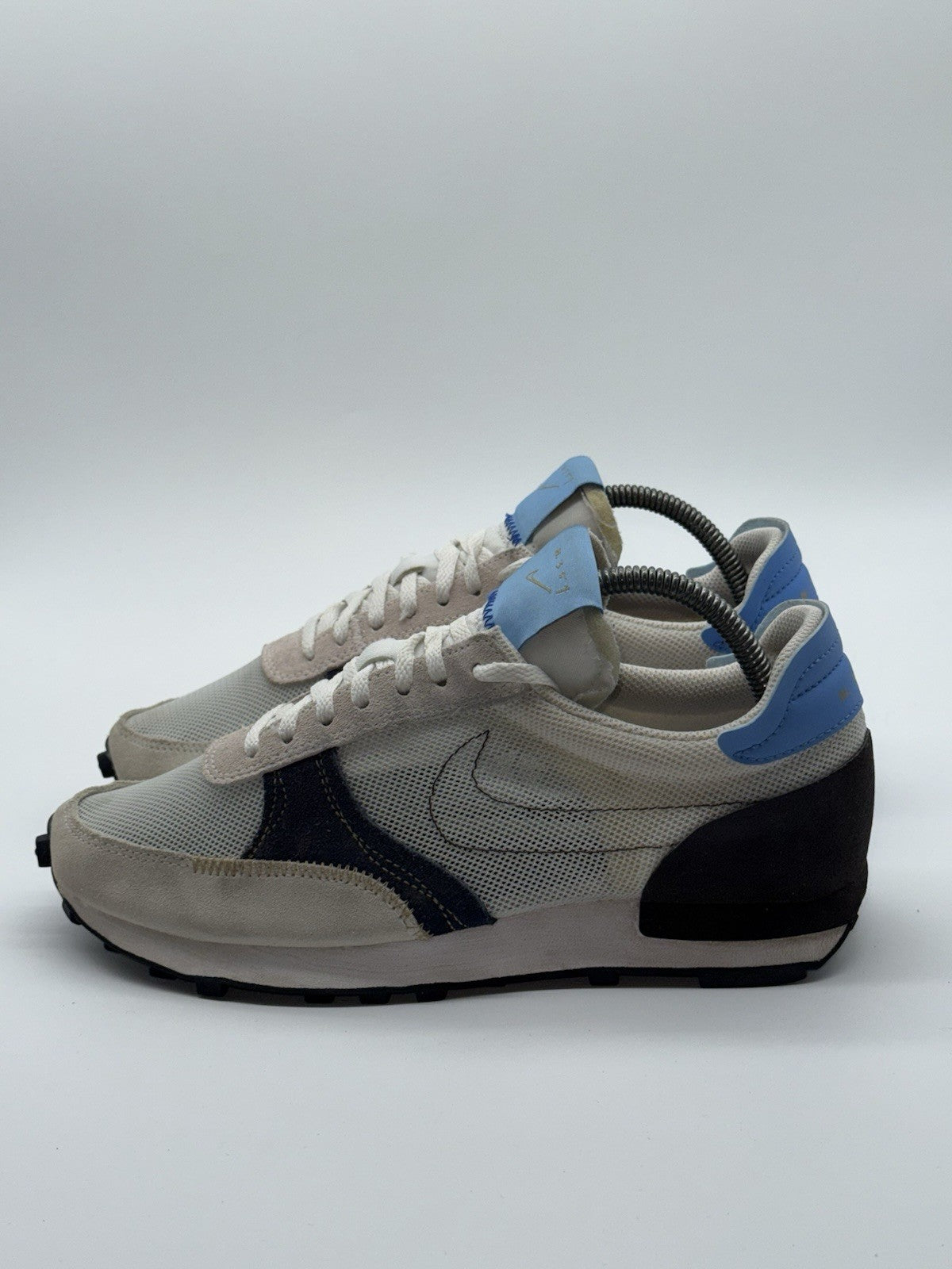 (2020) Nike Daybreak Type White x Laser Blue Retro Trainers Size UK 7