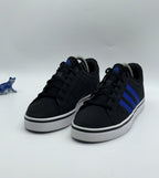 Adidas VS Pace 2.0 HP6004 Black x Royal Blue 3 Stripes UK Size 6
