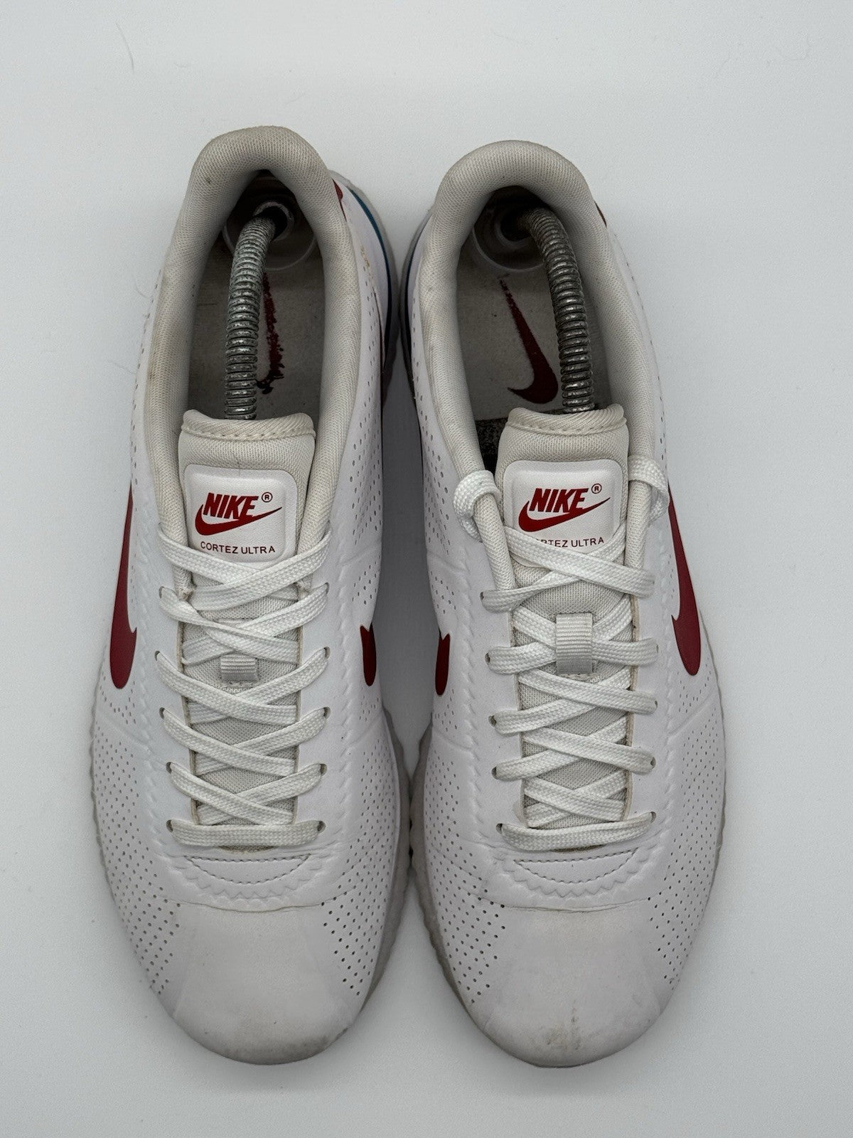 Nike Classic Cortez Ultra Moire OG (845013-100) Forrest Gump White Red Mens UK 7
