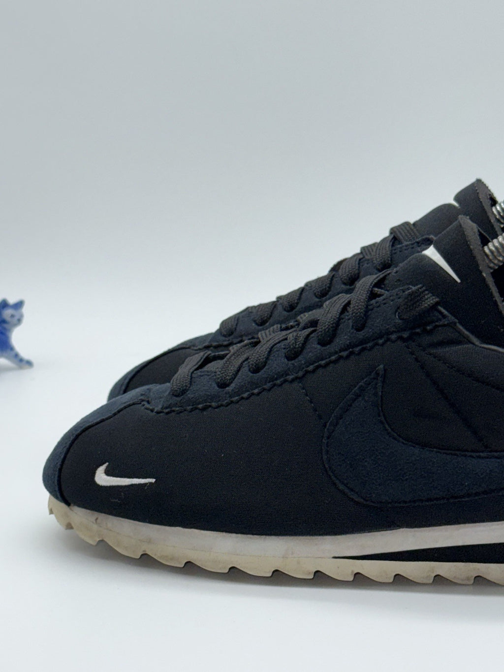 (2015) Nike Classic Cortez Shark Big Tooth Black x Navy ‘Suede Showstopper’ UK 7