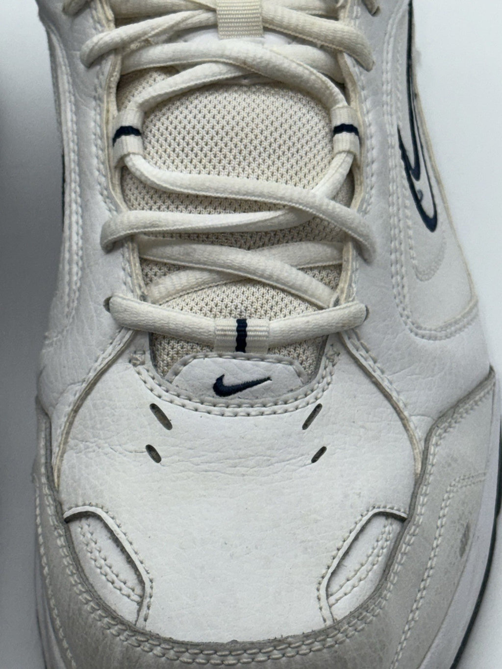Nike Air Monarch IV 'White x Navy' (2006) – UK 9