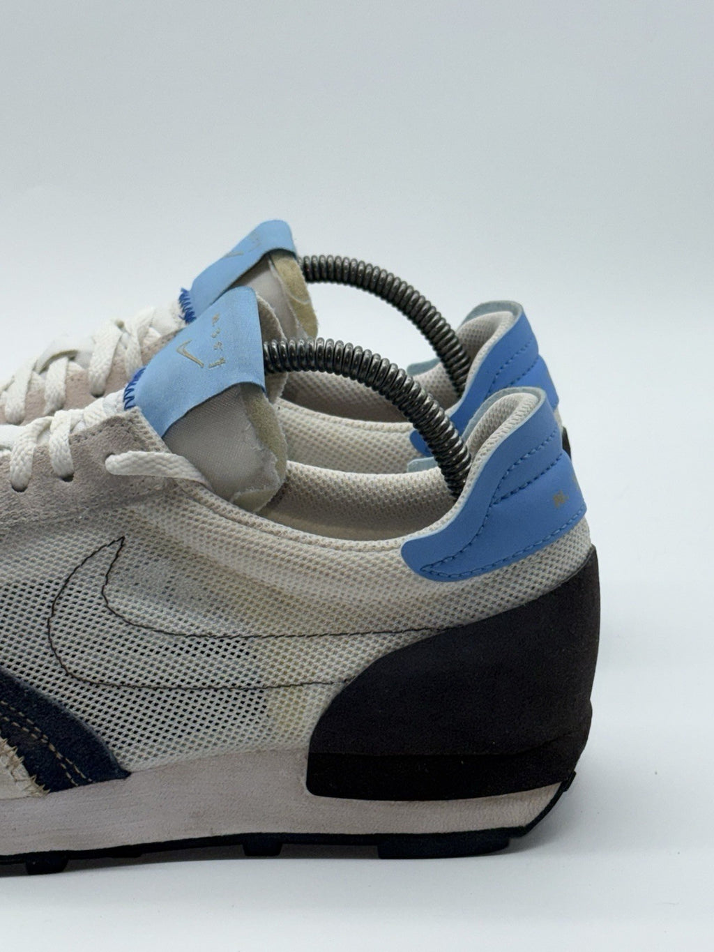 (2020) Nike Daybreak Type White x Laser Blue Retro Trainers Size UK 7