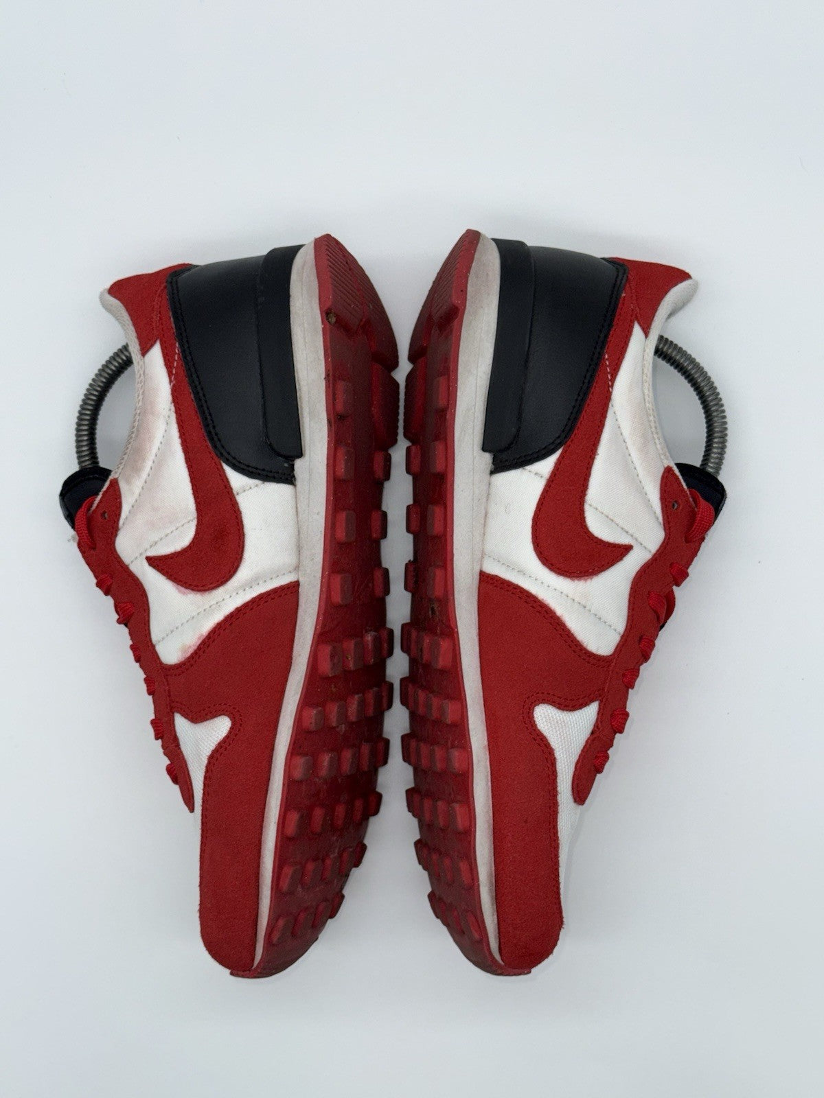 Nike ID Retro Internationalist Custom Trainers Red x White x Black UK 7.5