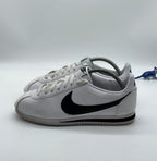 Nike Classic Cortez Leather OG Trainers (2018) White/Black Retro- UK 7.5 EU 42