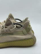adidas Yeezy Boost 350 V2 Flax Light Brown Hemp Mens UK 10.5 Trainers (FX9028)