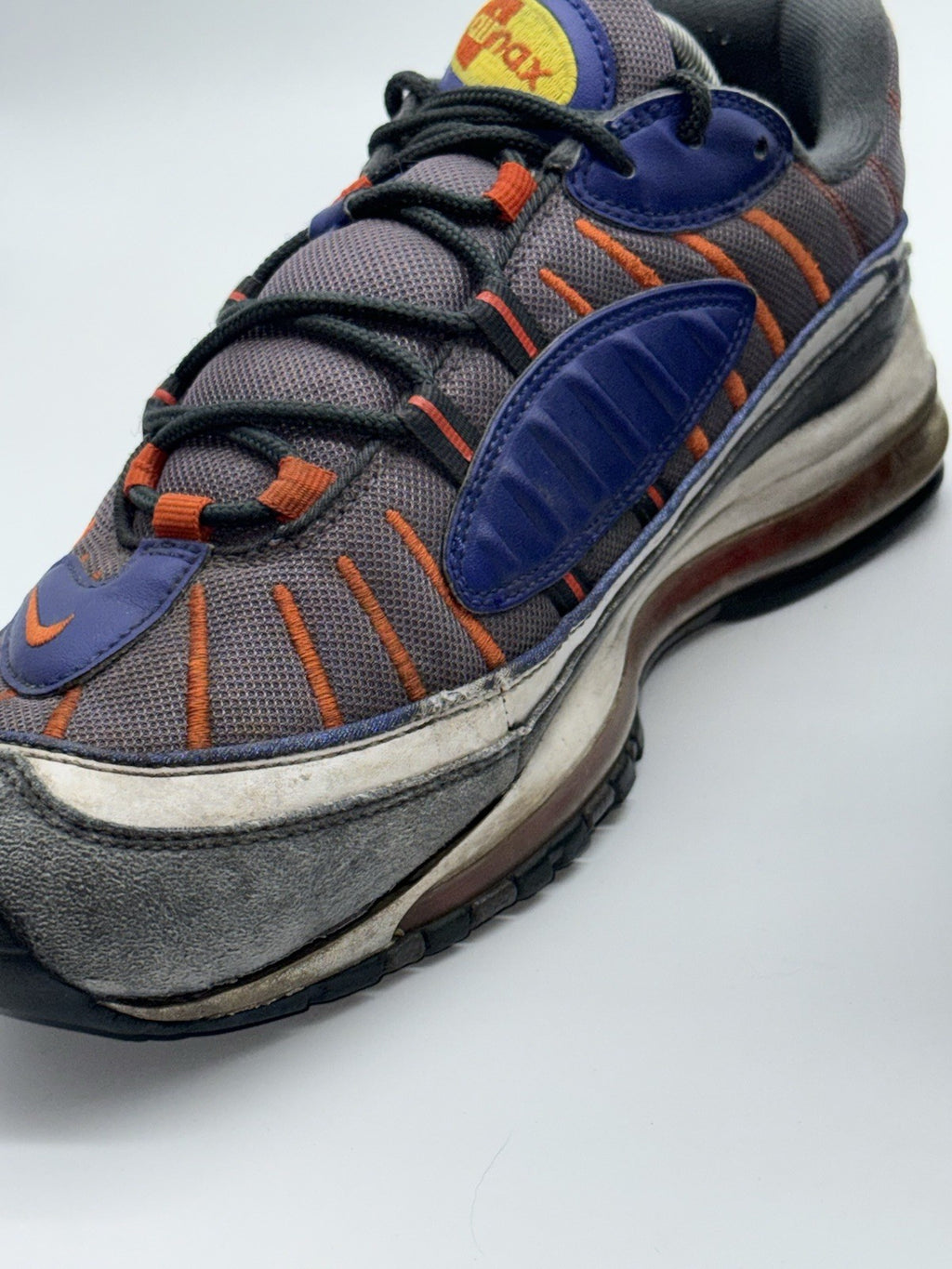 Nike Air Max 98 'Gunsmoke x Team Orange' (2018) – UK 9