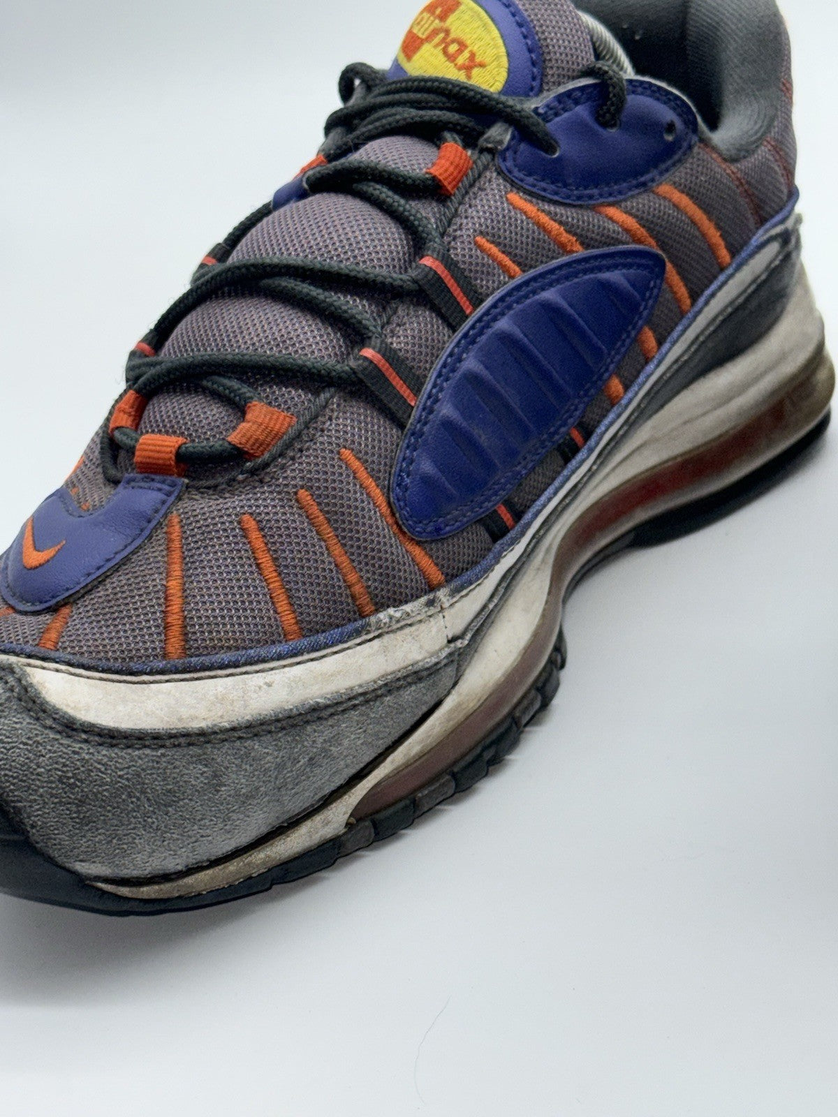 Nike Air Max 98 'Gunsmoke x Team Orange' (2018) – UK 9