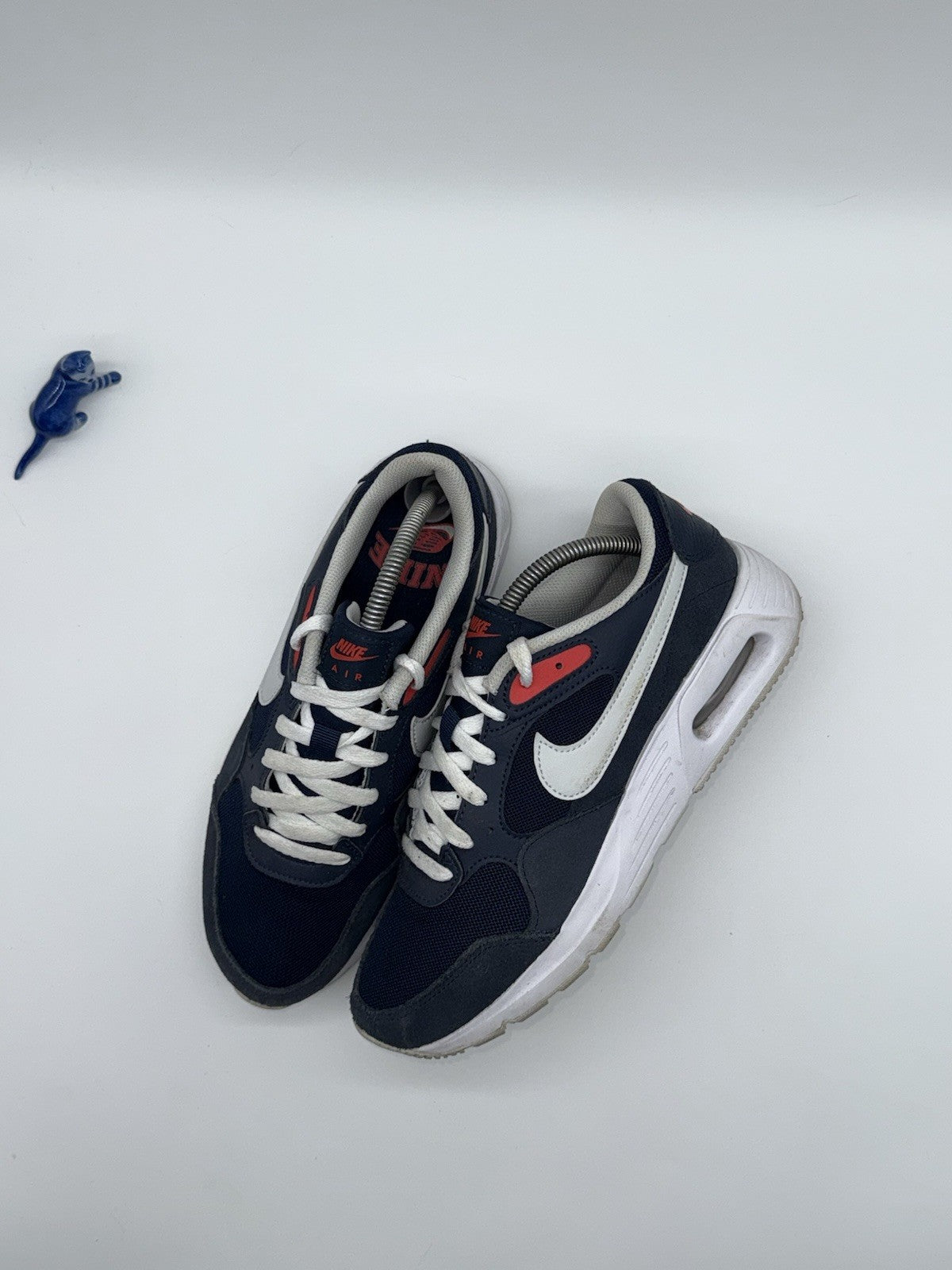 Nike Air Max SC 'Obsidian Midnight Navy x Track Red' UK 6 (CW4555-400)