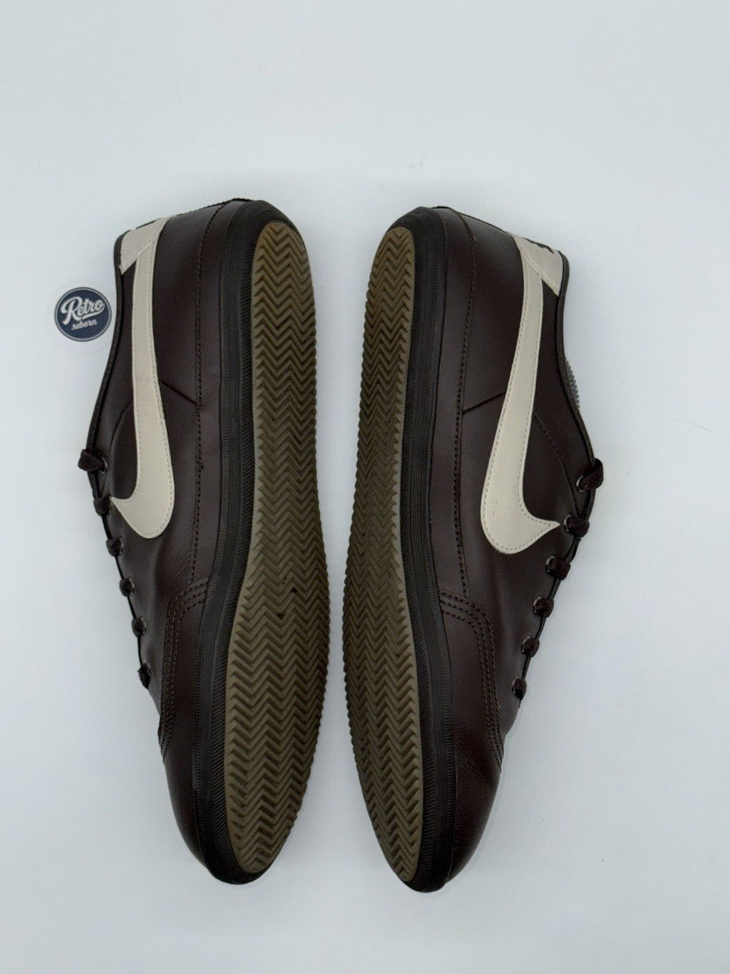 Nike Flash Leather 'Brown x Yellow' (2001) – UK 9.5