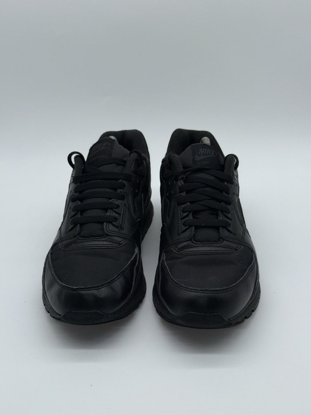 (2015) Nike Air Windrunner Retro Triple Black Trainers Men’s UK 9