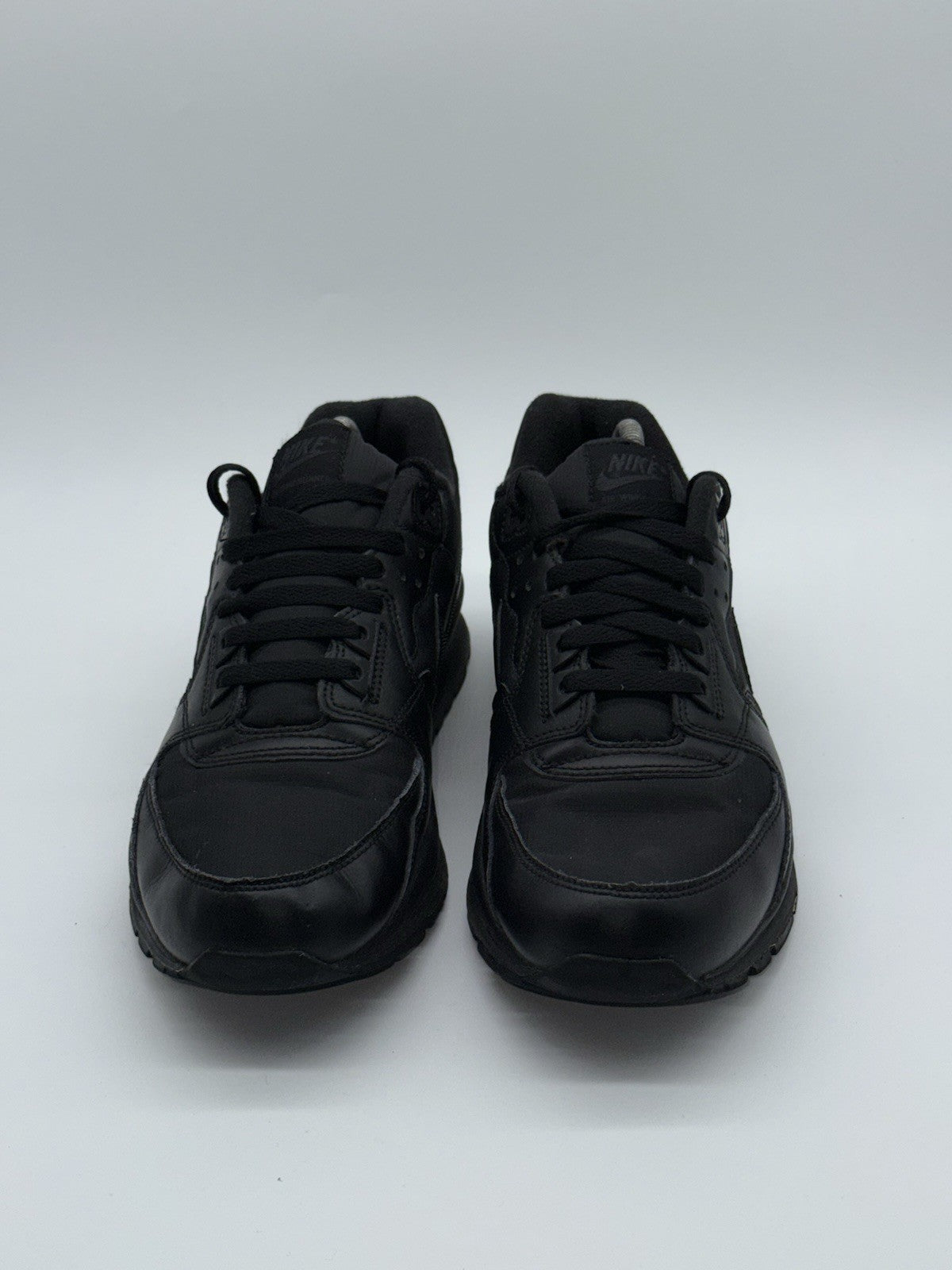 (2015) Nike Air Windrunner Retro Triple Black Trainers Men’s UK 9